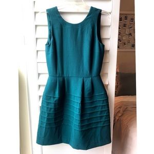 Madewell Green Formal Mini Dress